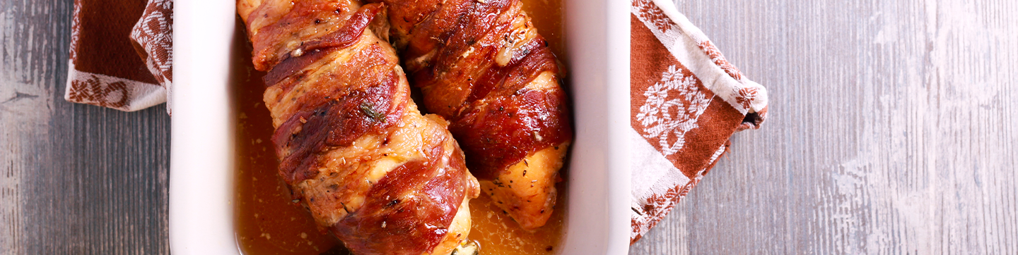 Chicken Wrapped in Bacon