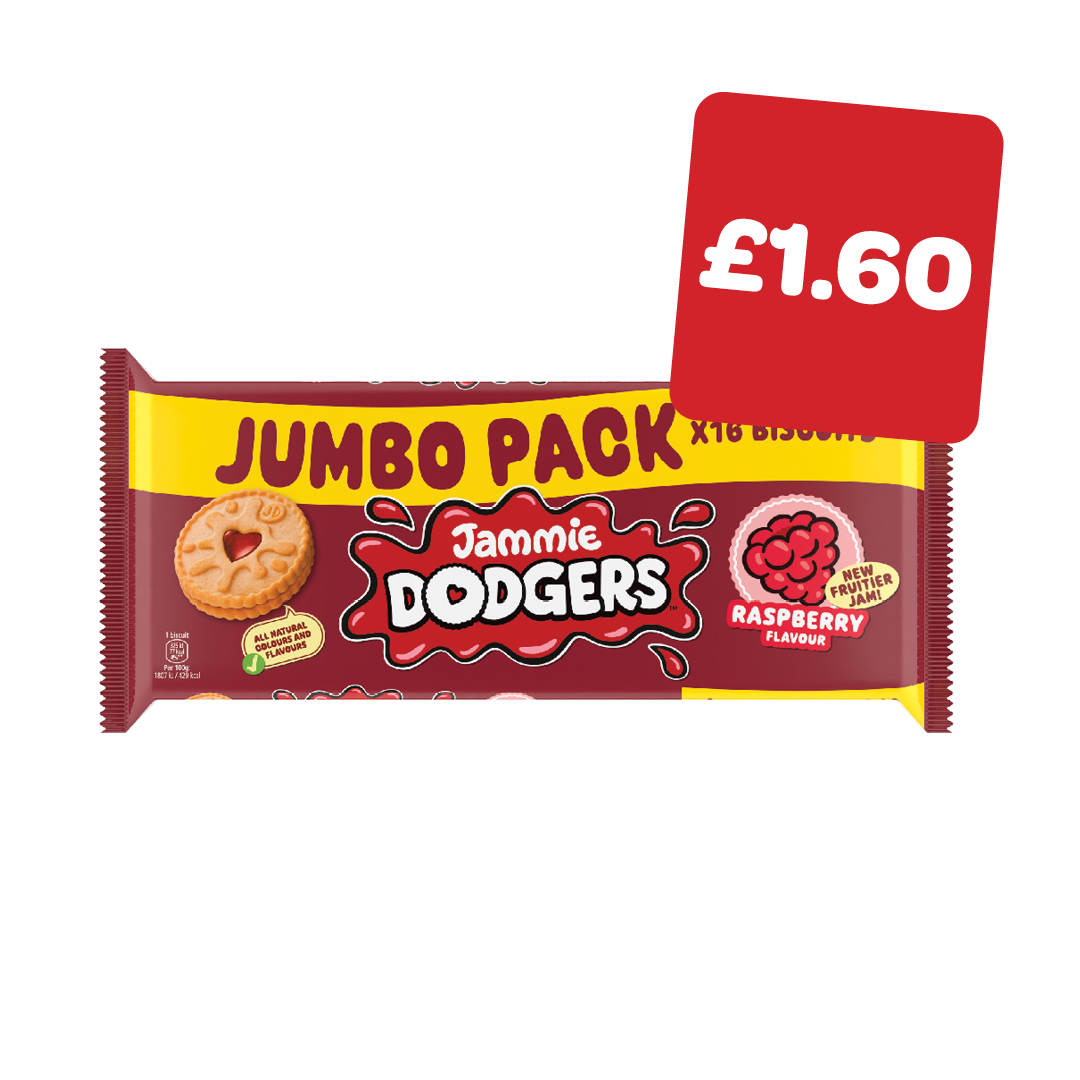Burton's Jammie Dodgers Twin Pack