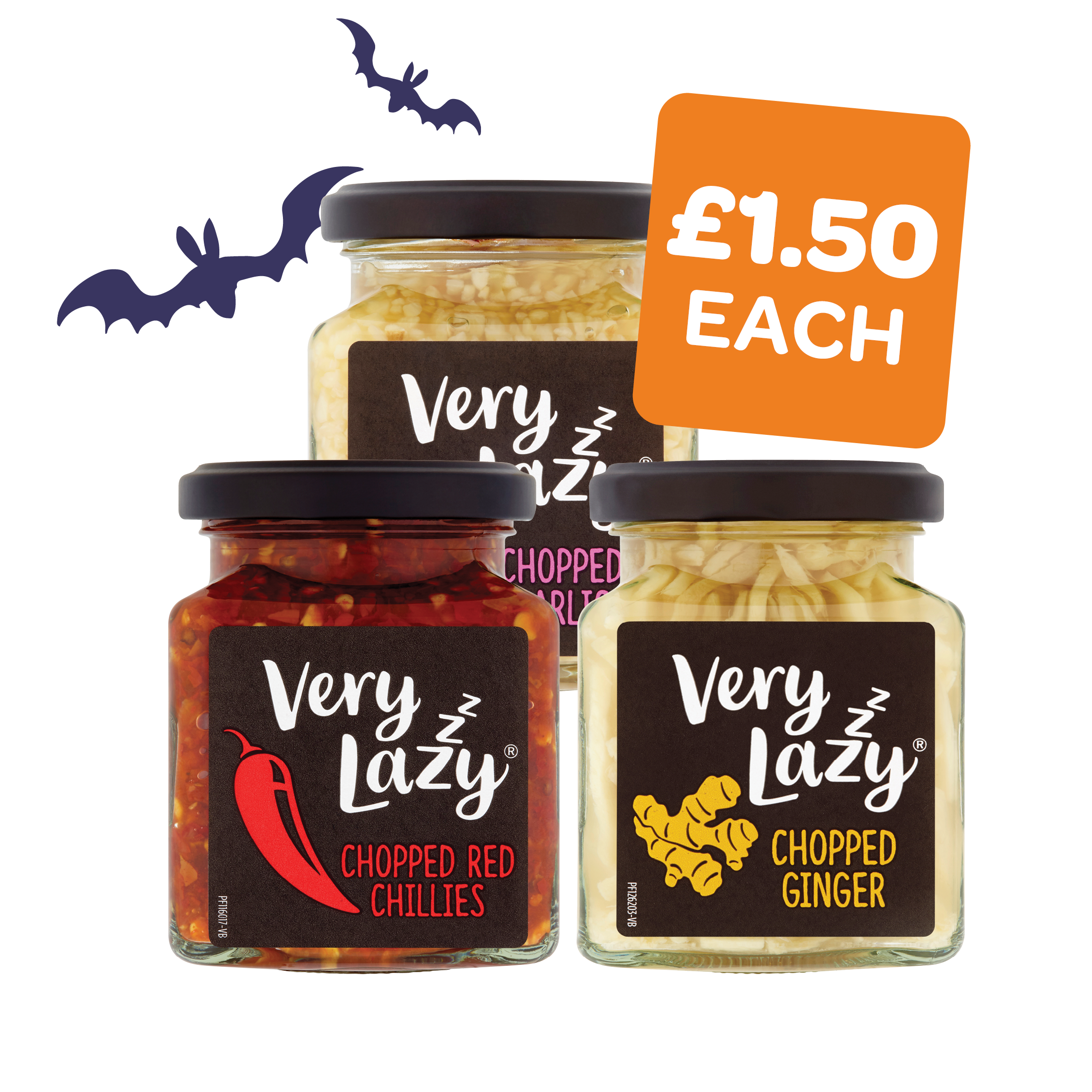 Very Lazy  Chopped Garlic / Chilli / Ginger