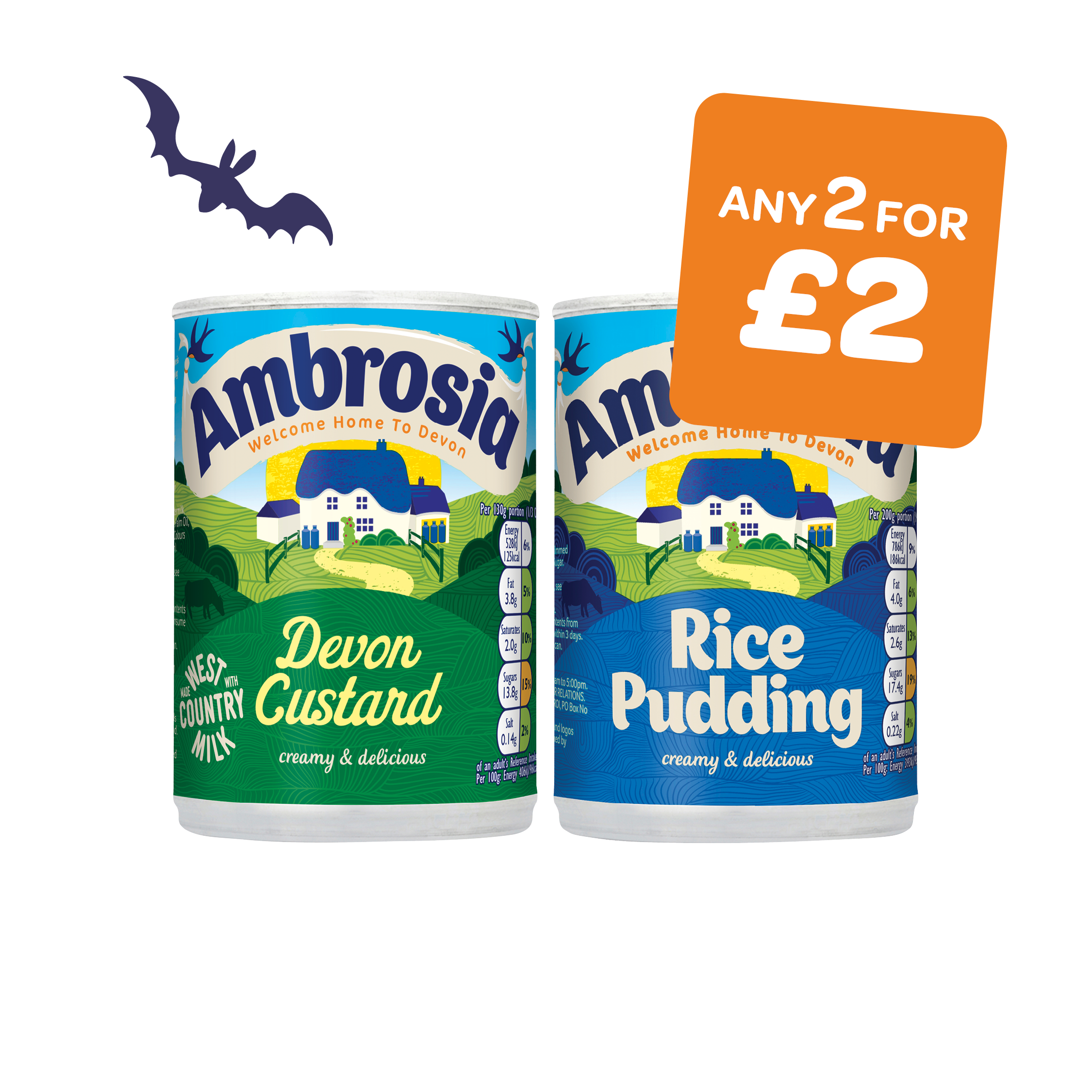 Ambrosia Custard / Rice