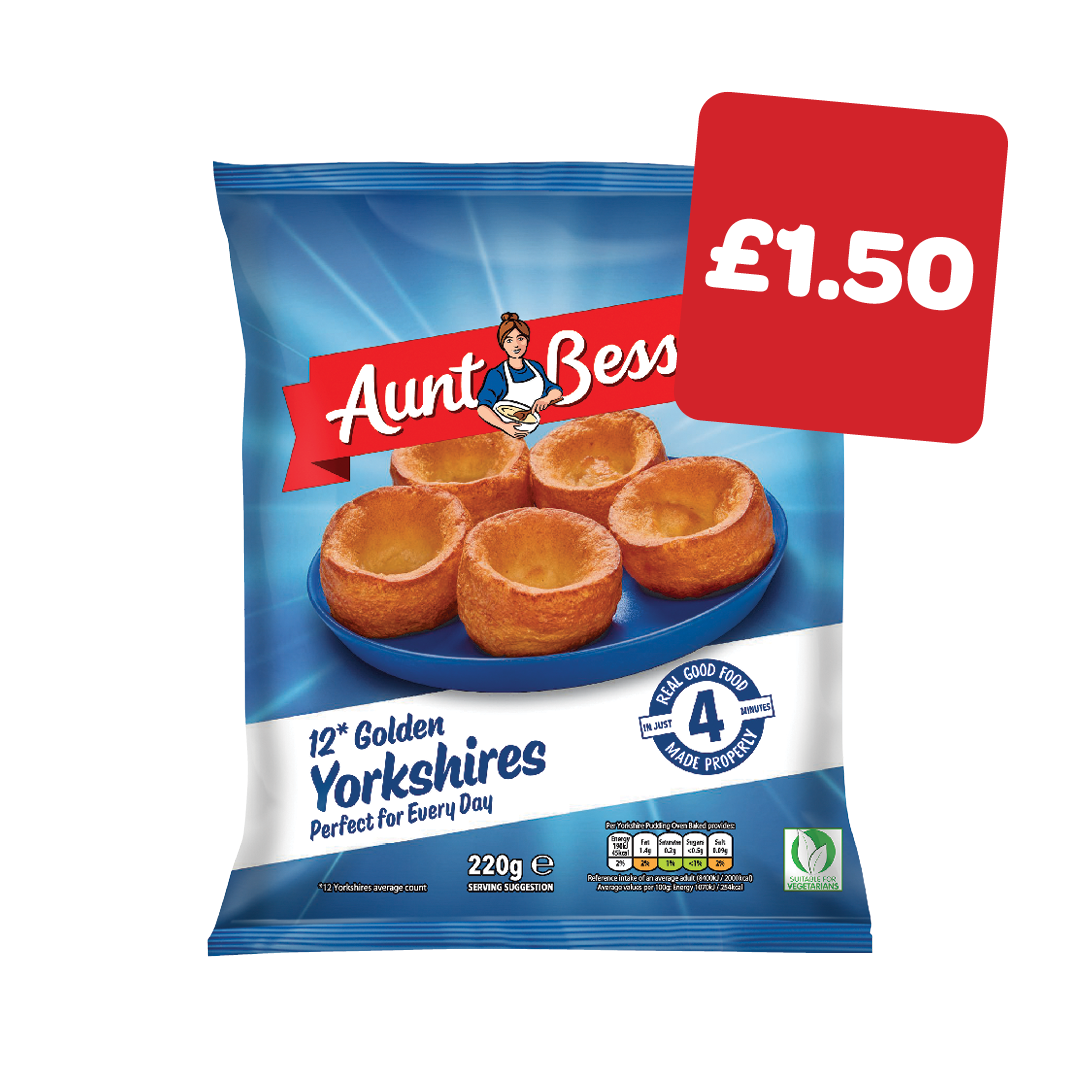 Aunt Bessies Yorkshire Puddings