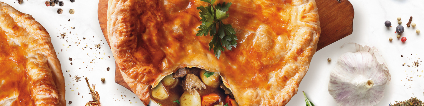 Steak and Mushroom Pot Pie