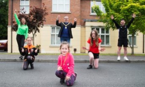 Young Darragh’s class win in virtual sports day initiative