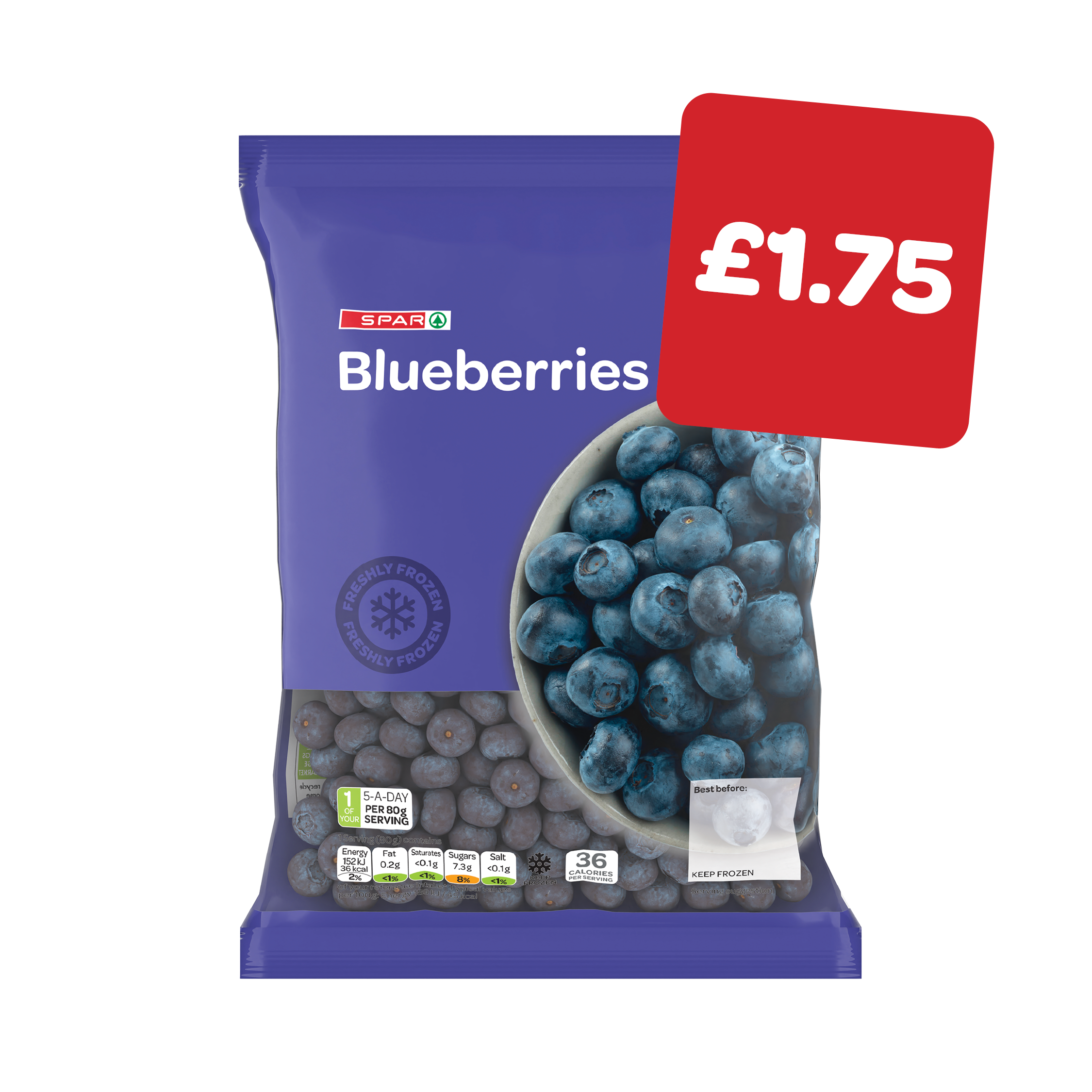 SPAR Frozen Blueberries