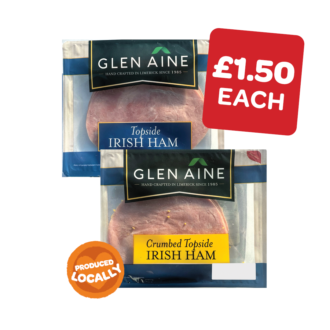Glen Aine Topside / Crumbed  Topside Cooked Ham