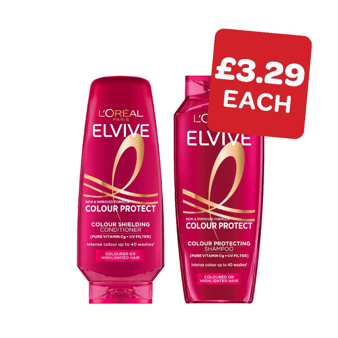 Elvive Hyaluron / Colour Protect Shampoo / Conditioner