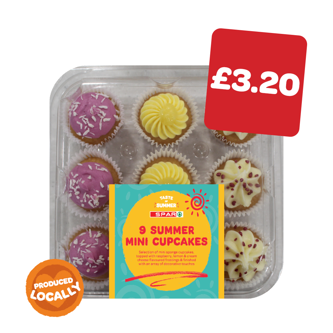 Taste of Summer Mini Cupcakes