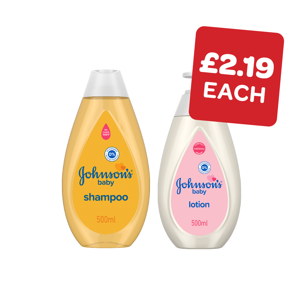 J&J Baby Lotion / Shampoo / Bath