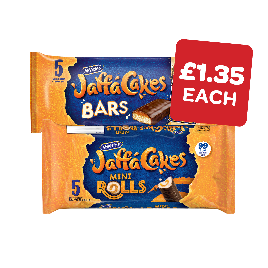 McVities Jaffa Cake Bars/ Mini Rolls