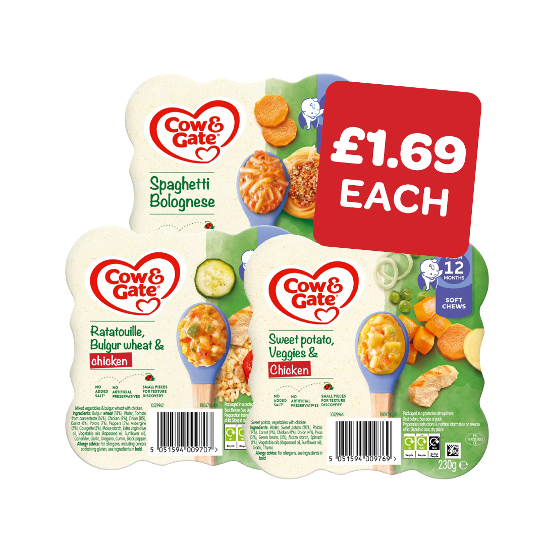 Cow & Gate Plate Meals