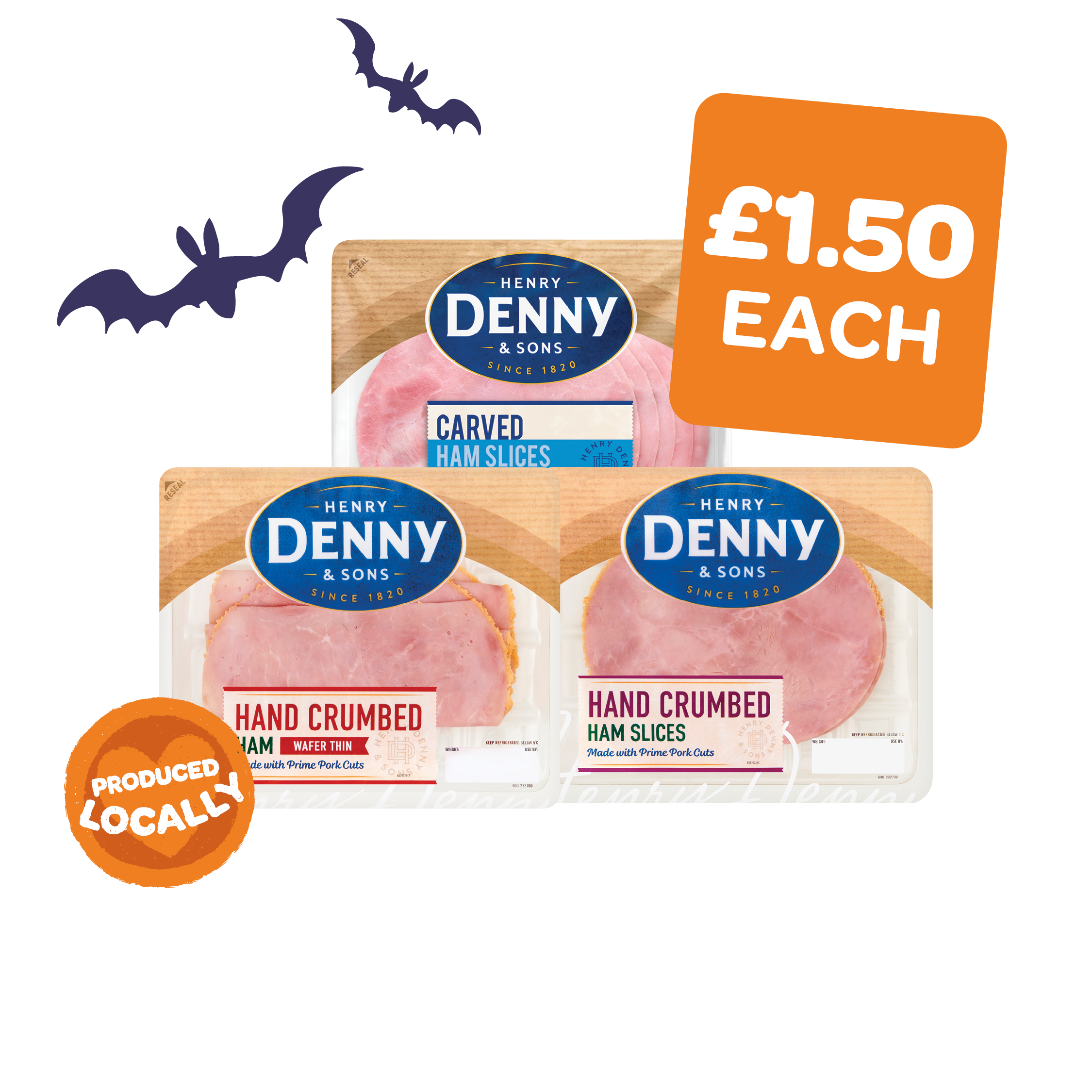 Denny Deli Style Crumbed /  Carved / Waferthin Cooked Ham