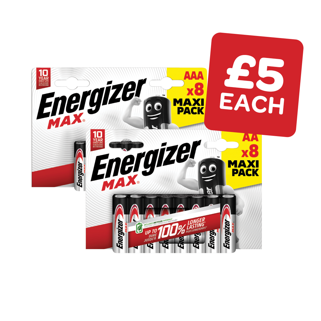 Energizer Max AA/AAA