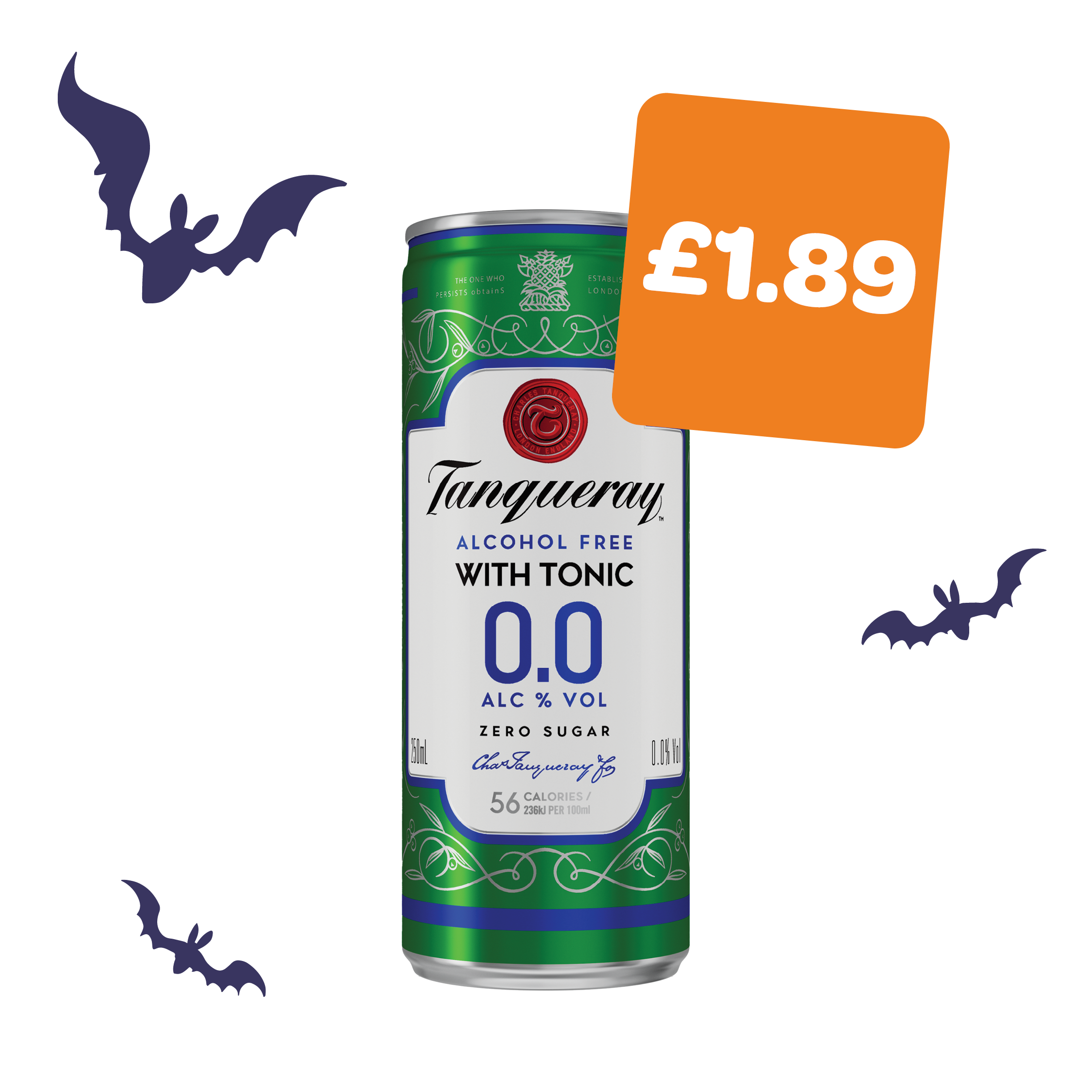 Tanqueray Alcohol Free with Tonic