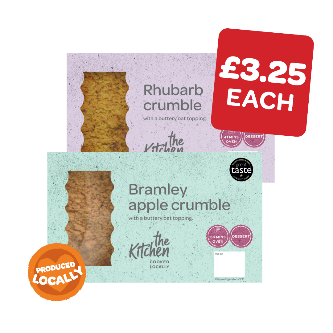 The Kitchen Apple / Rhubarb Crumble