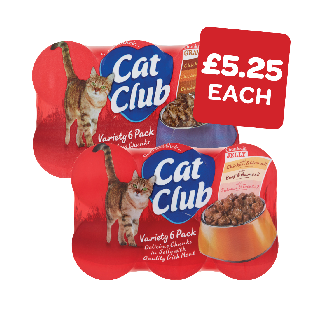 Cat Club Variety Cans 400g