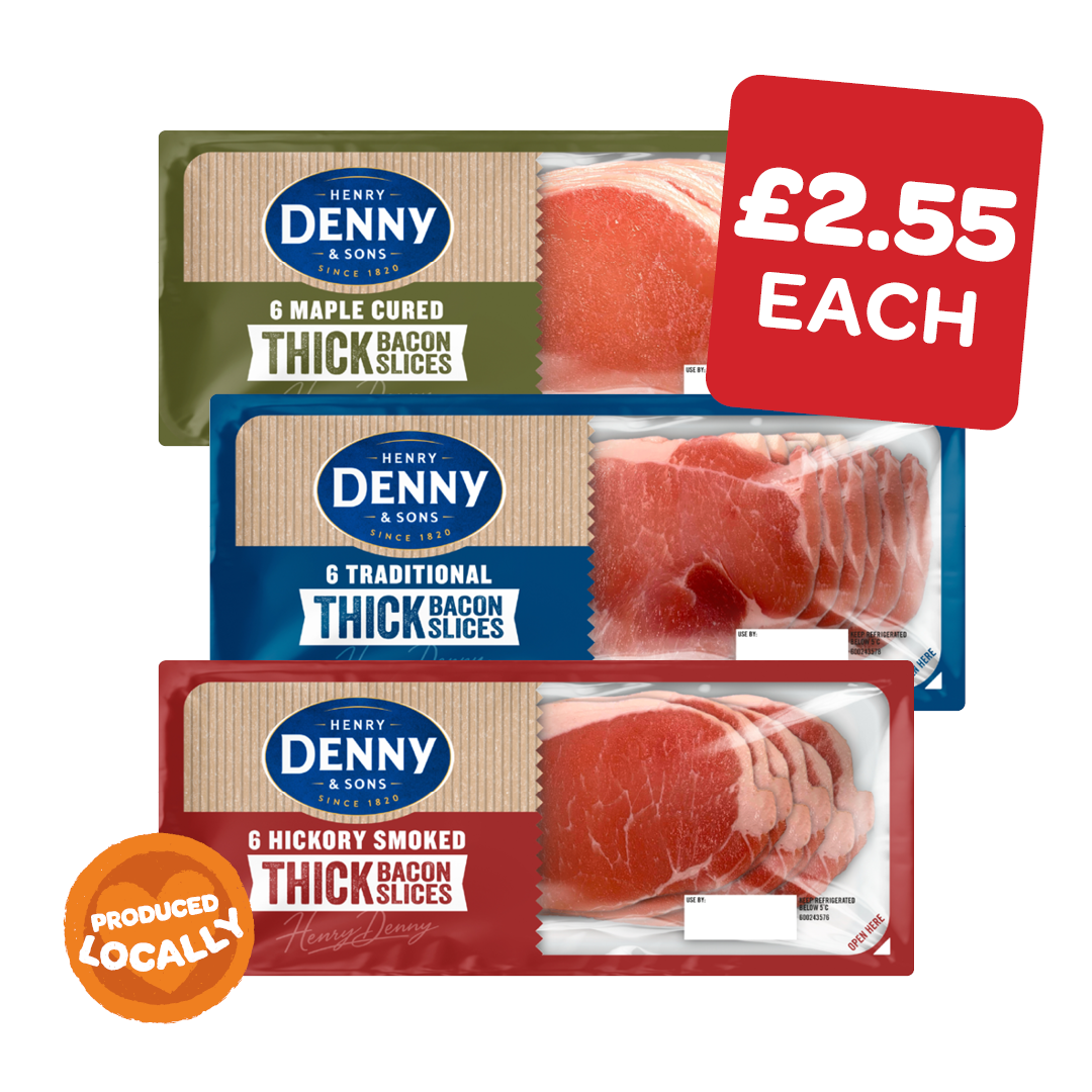 Denny Trad / Maple / Hickory Thick Cut Bacon