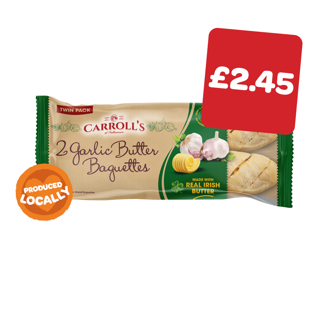 Carrolls Garlic Baguette Twin Pack