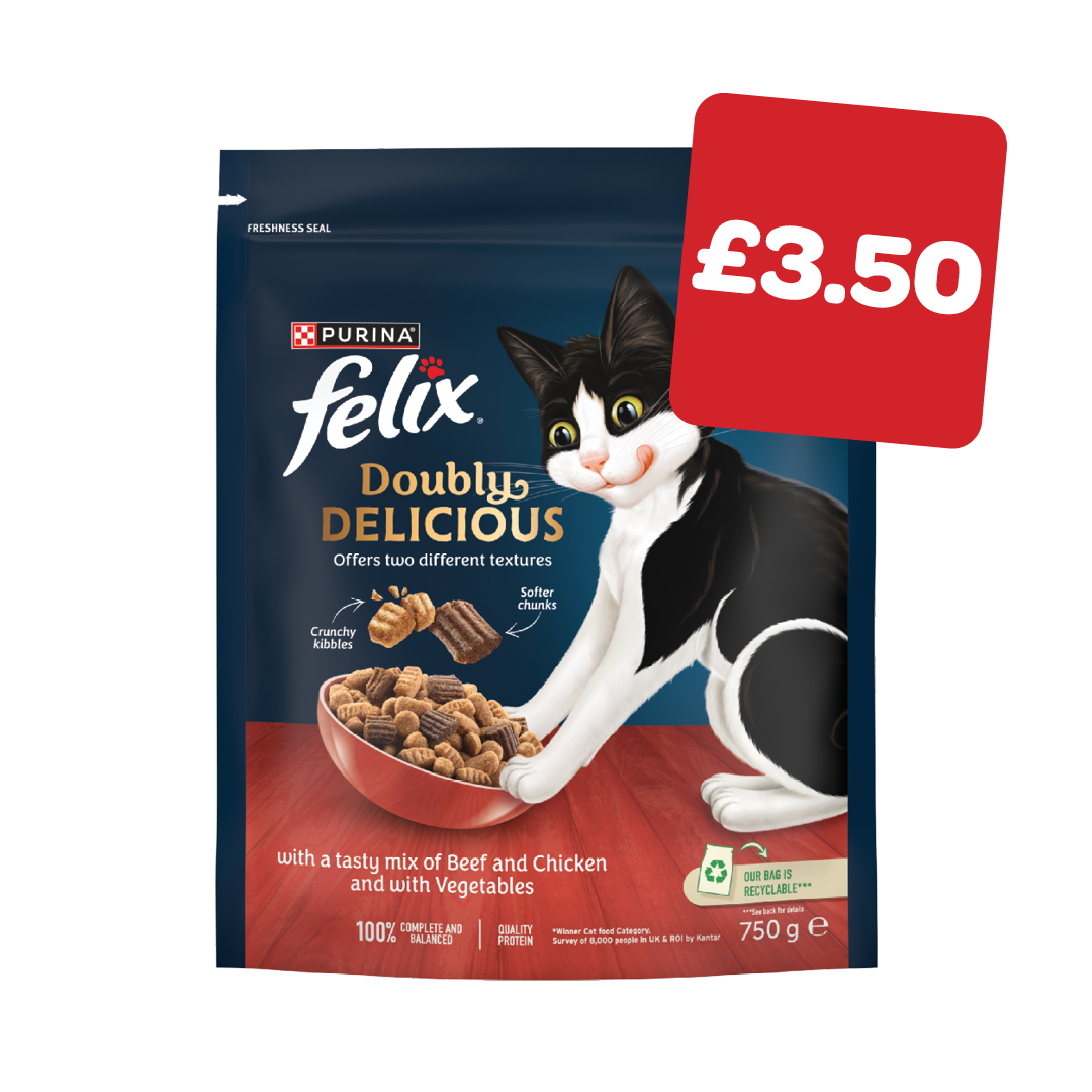 Felix Doubly Delicious  Dry Cat Food