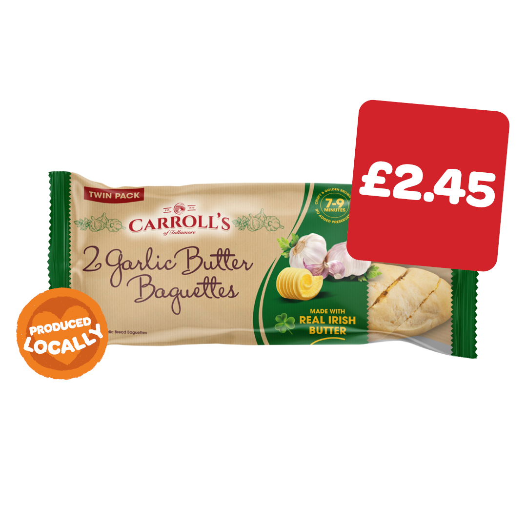Carrolls Garlic Baguette Twin Pack