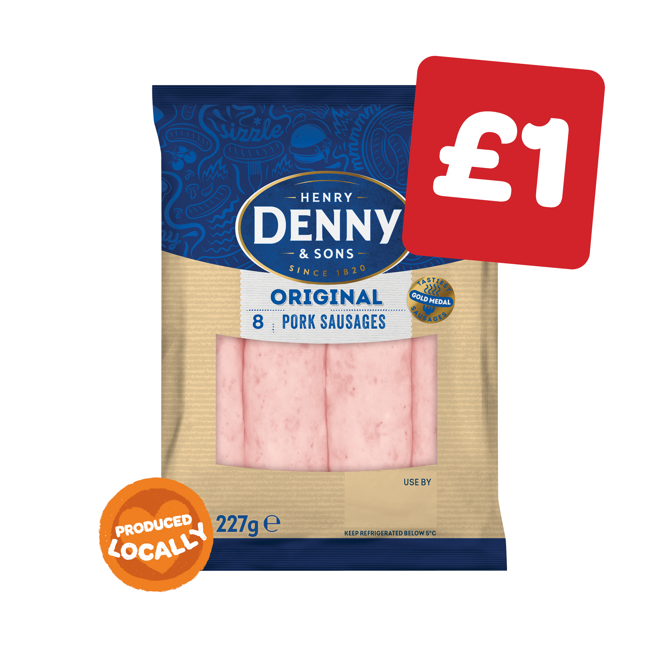 Denny Thin Sausages