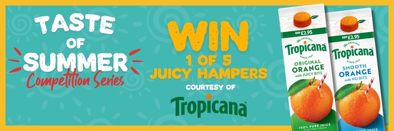 Win 1 of 5 juicy hampers courtesy of Tropicana (30 June-20 July 2025)