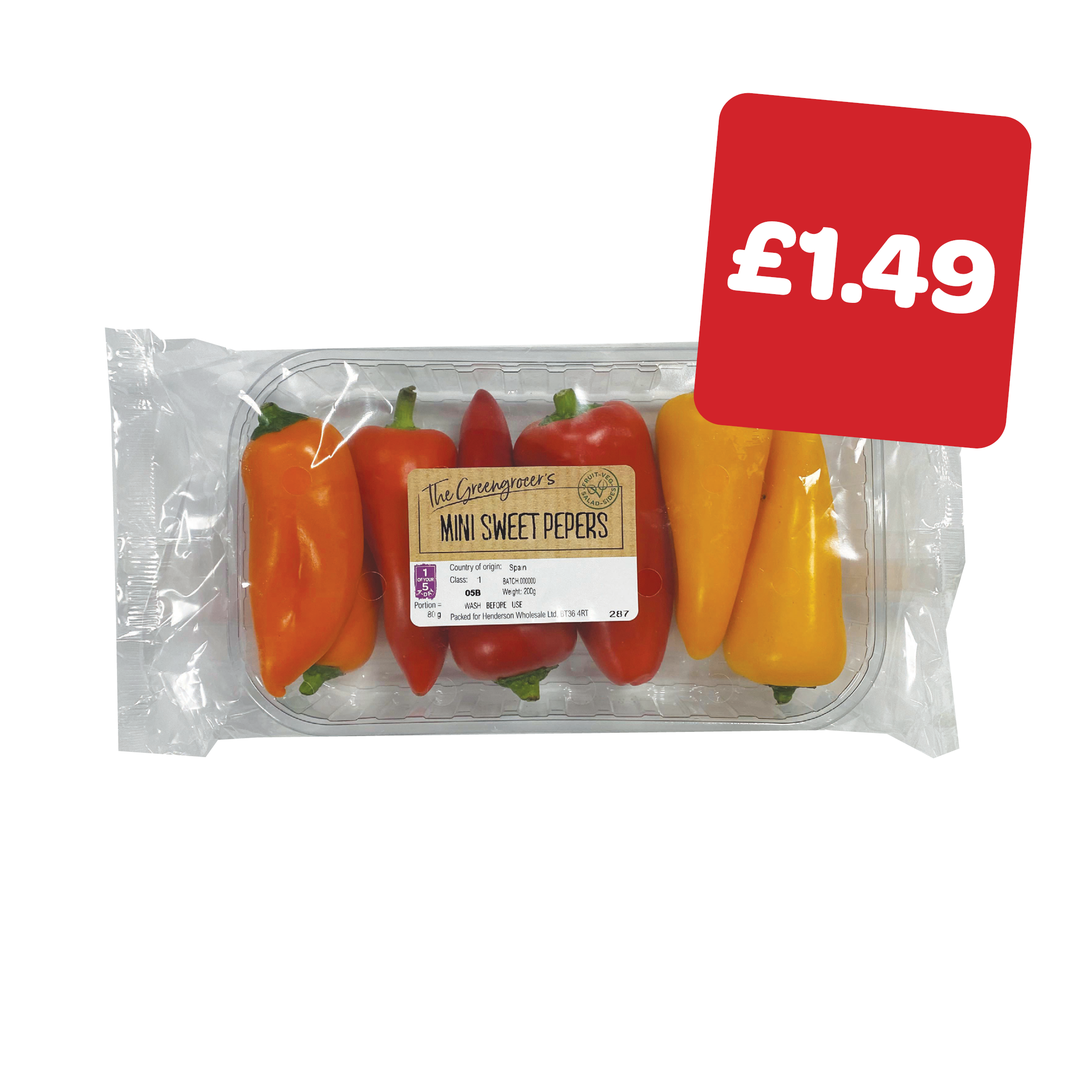 The Greengrocer's Mini Peppers