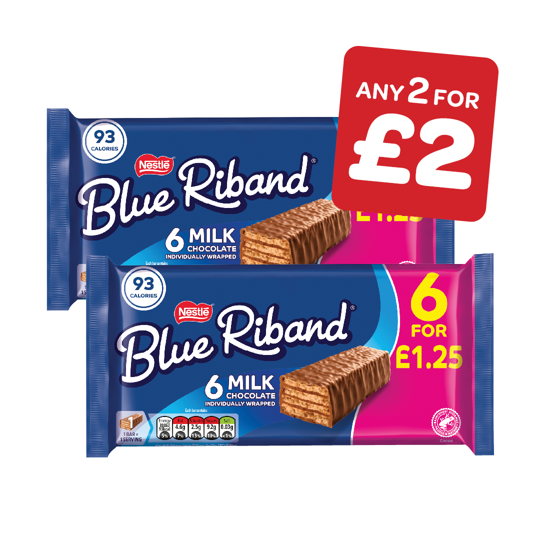 Blue Riband Price Marked Pack