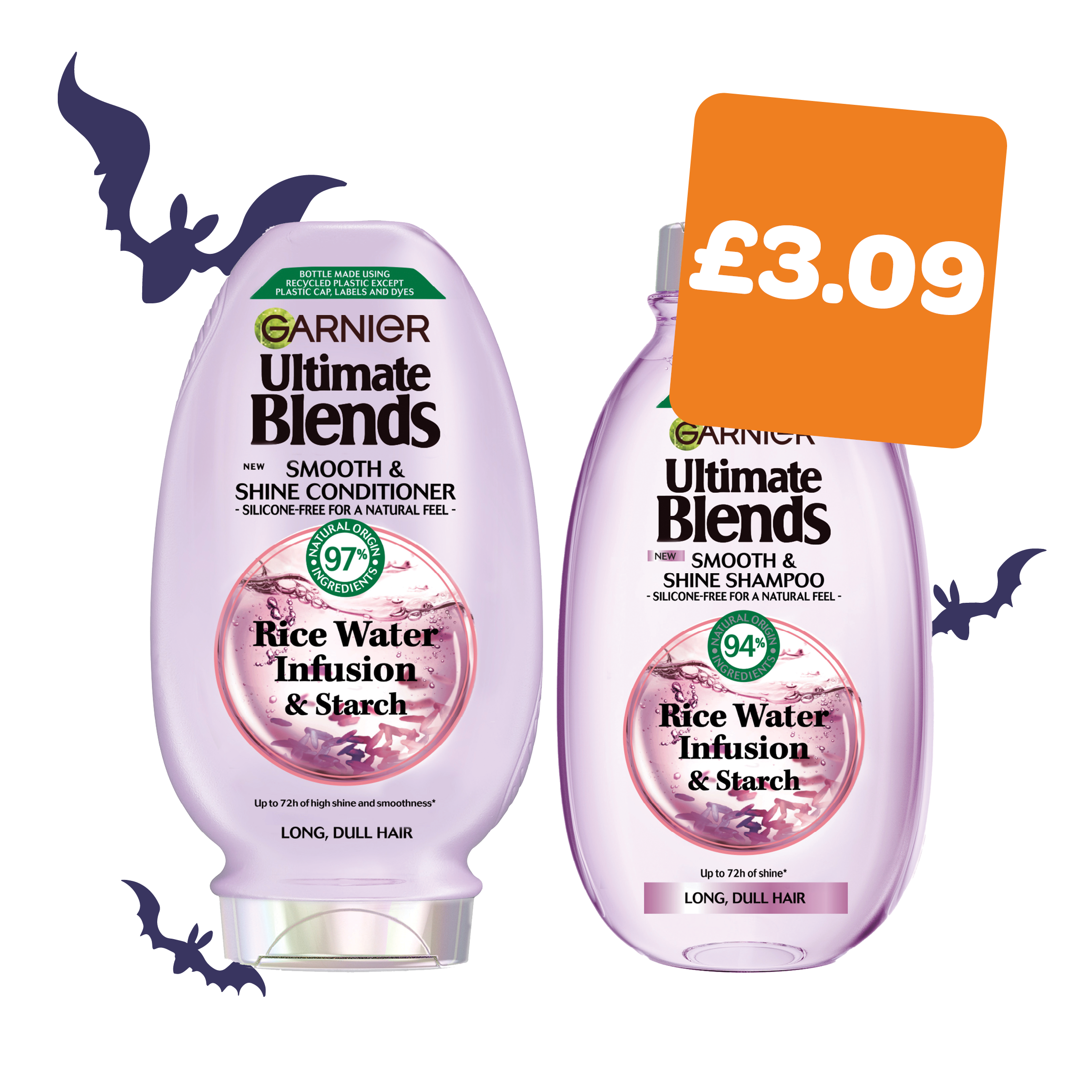 Ultimate Blends Avocado /  Rice Water Shampoo / Conditioner