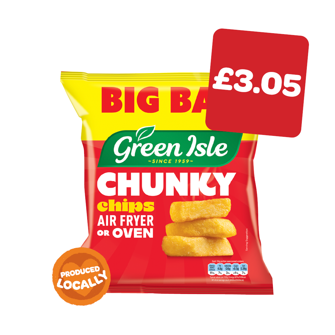 Green Isle Chunky Cut Oven Chips