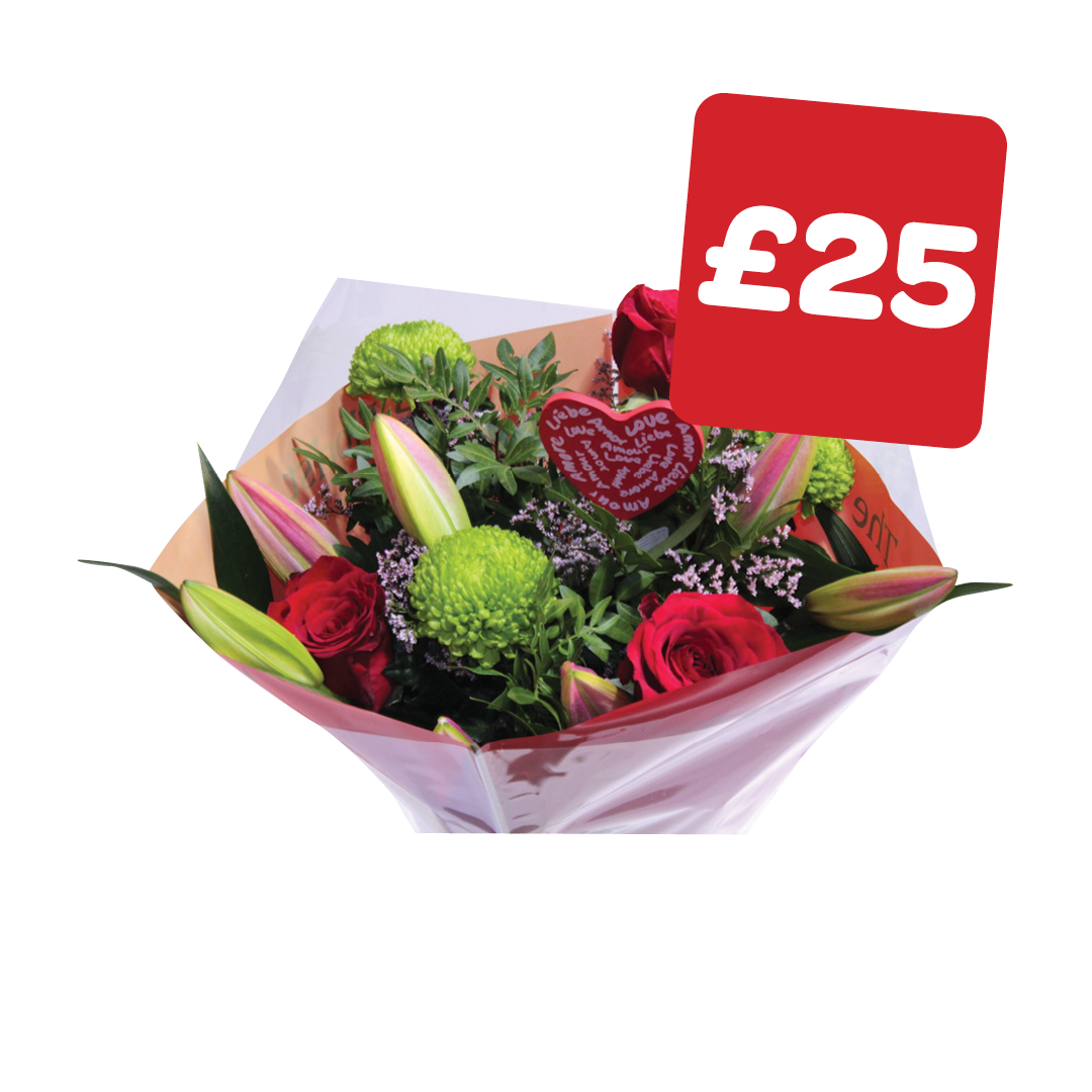 The Florist Luxury  Valentine’s Bouquet