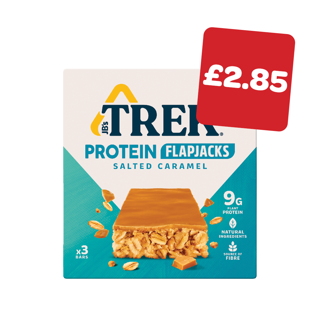 Trek Protein Flapjack Bars