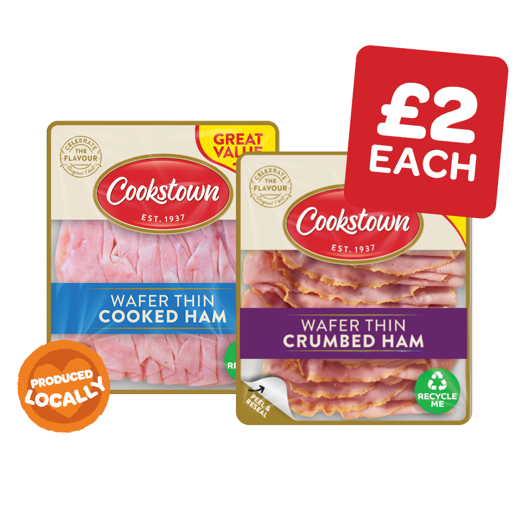 Cookstown Waferthin Cooked /  Crumbed Cooked Ham