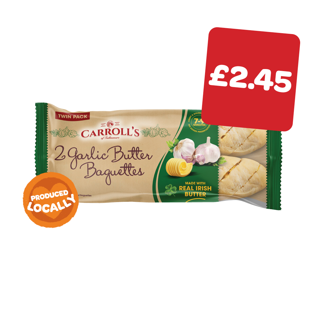 Carrolls Garlic Baguette Twin Pack