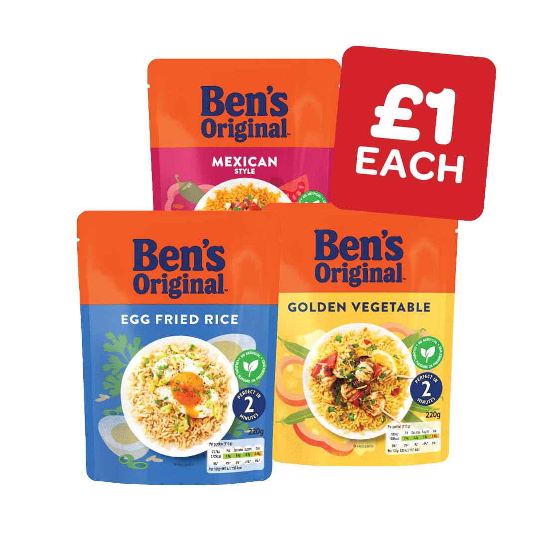 Bens Original Flavoured Rice