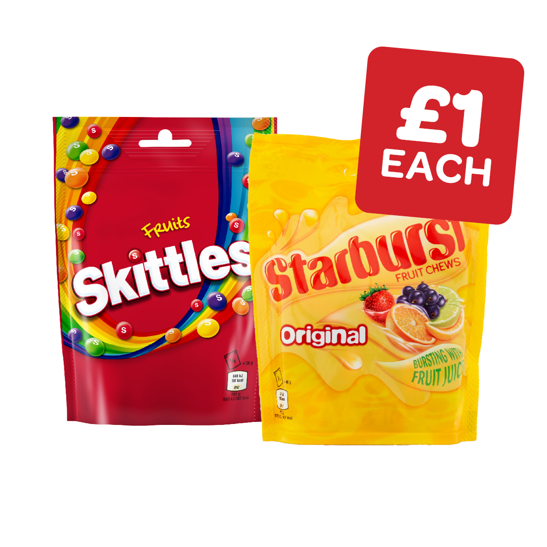 Skittles / Starburst Pouch