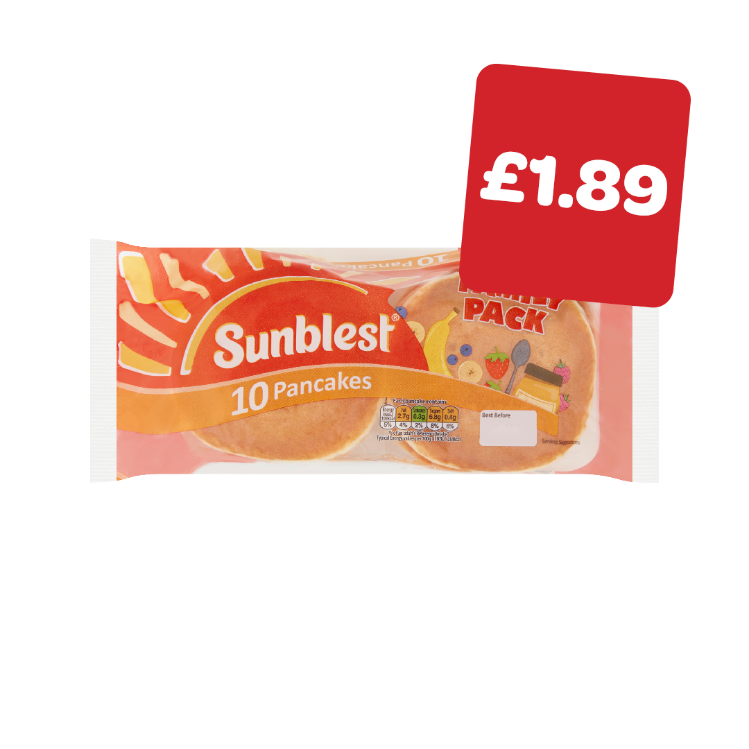 Sunblest Pancakes