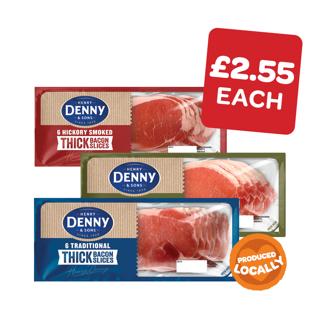 Denny Trad / Maple / Hickory Thick Cut Bacon