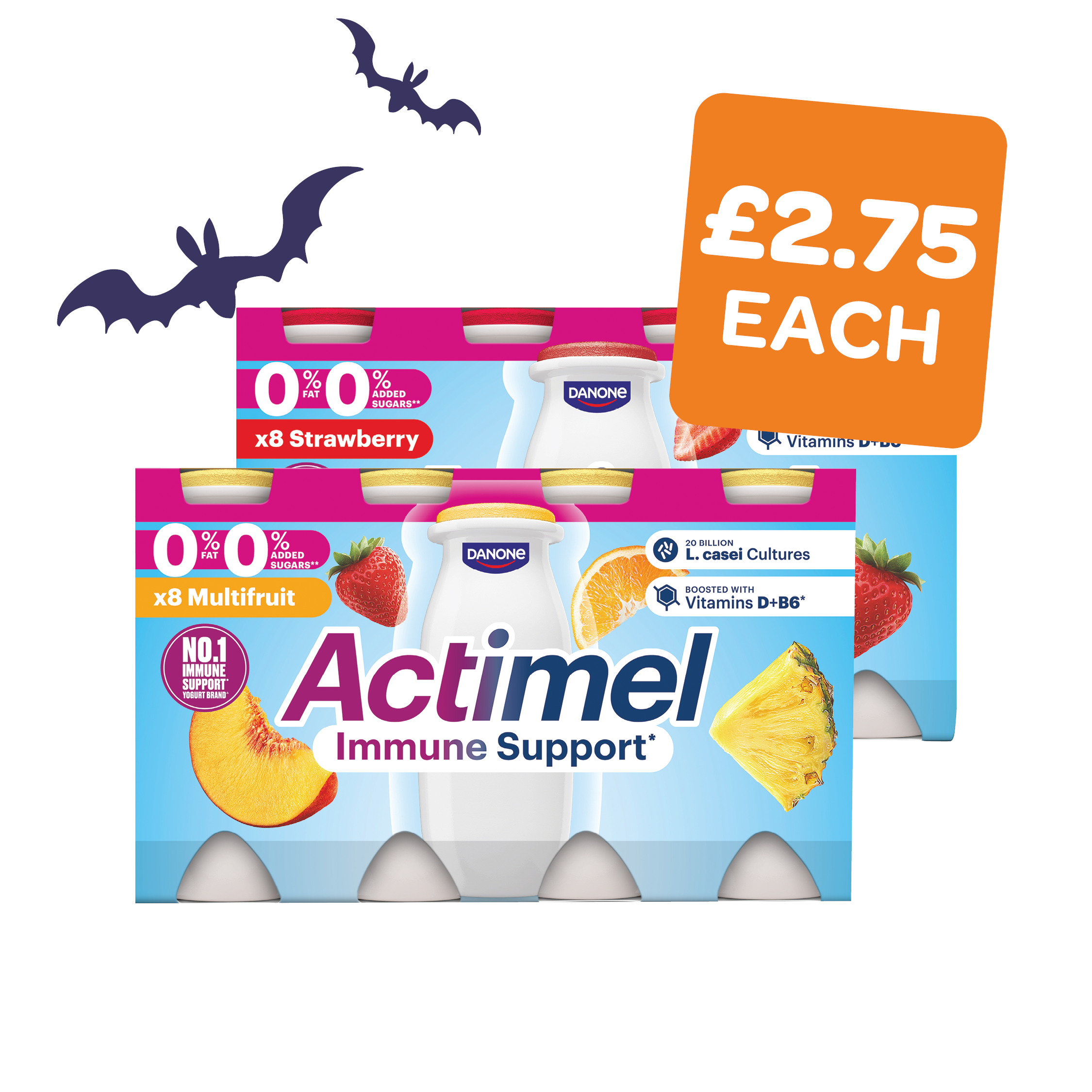 Actimel Cultured Yoghurt Drink 100g
