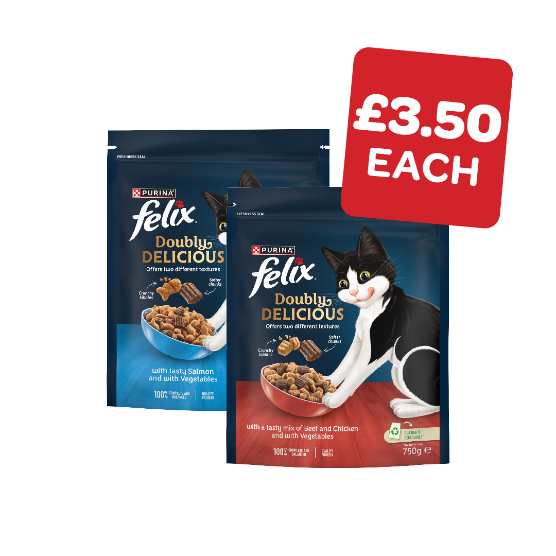 Felix Doubly Delicious Dry Cat Food