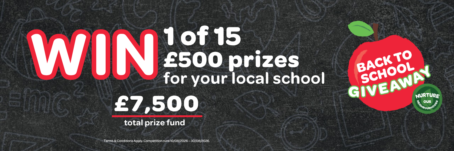 WIN a £500 prize for your local school