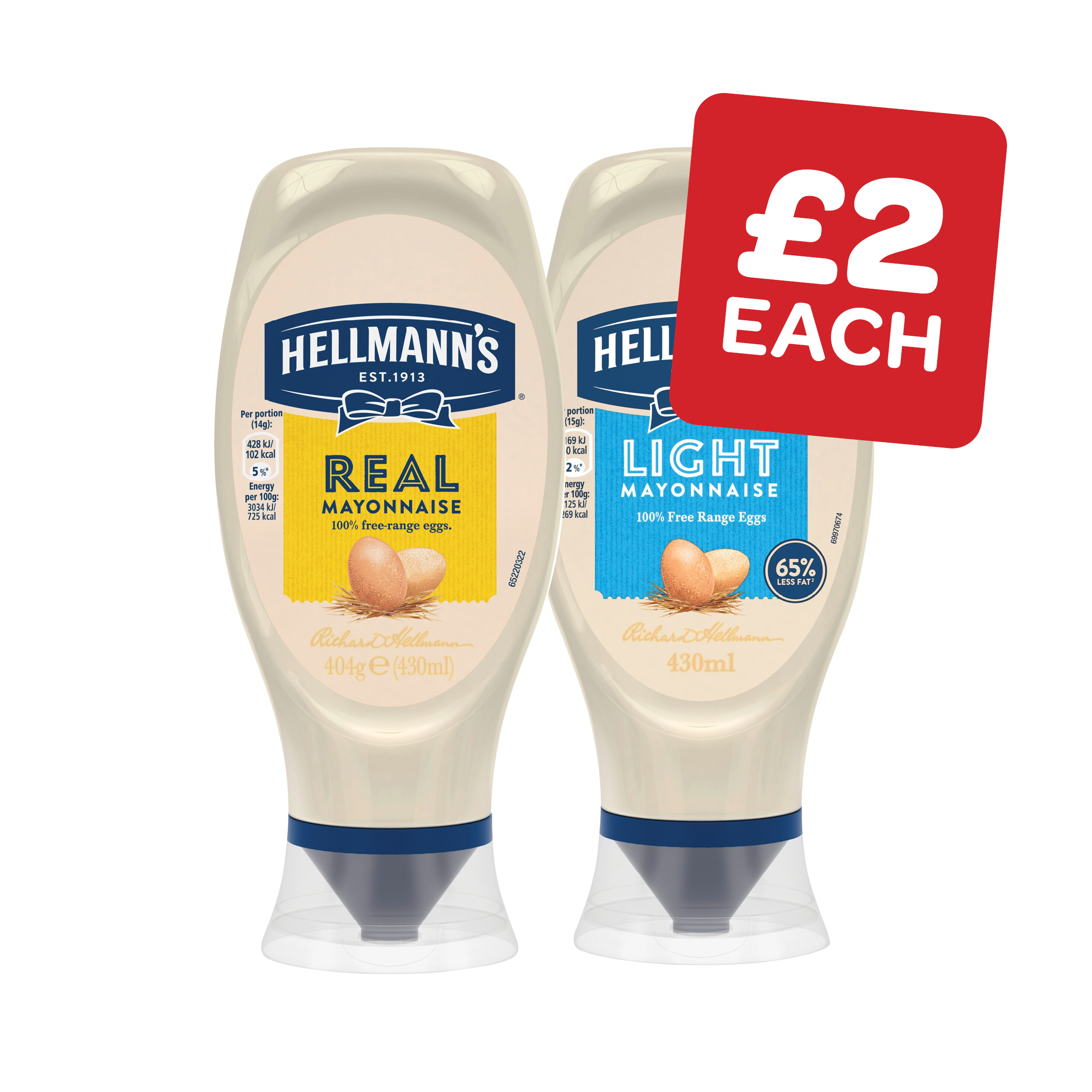 Hellmanns Squeezy Mayonnaise