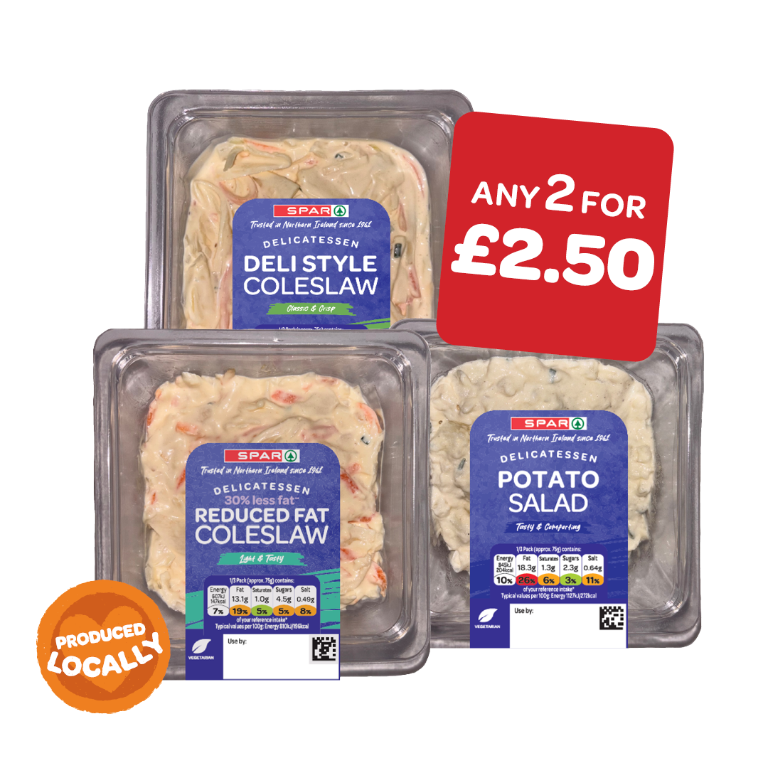 SPAR Deli / Reduced Fat Coleslaw / Potato Salad