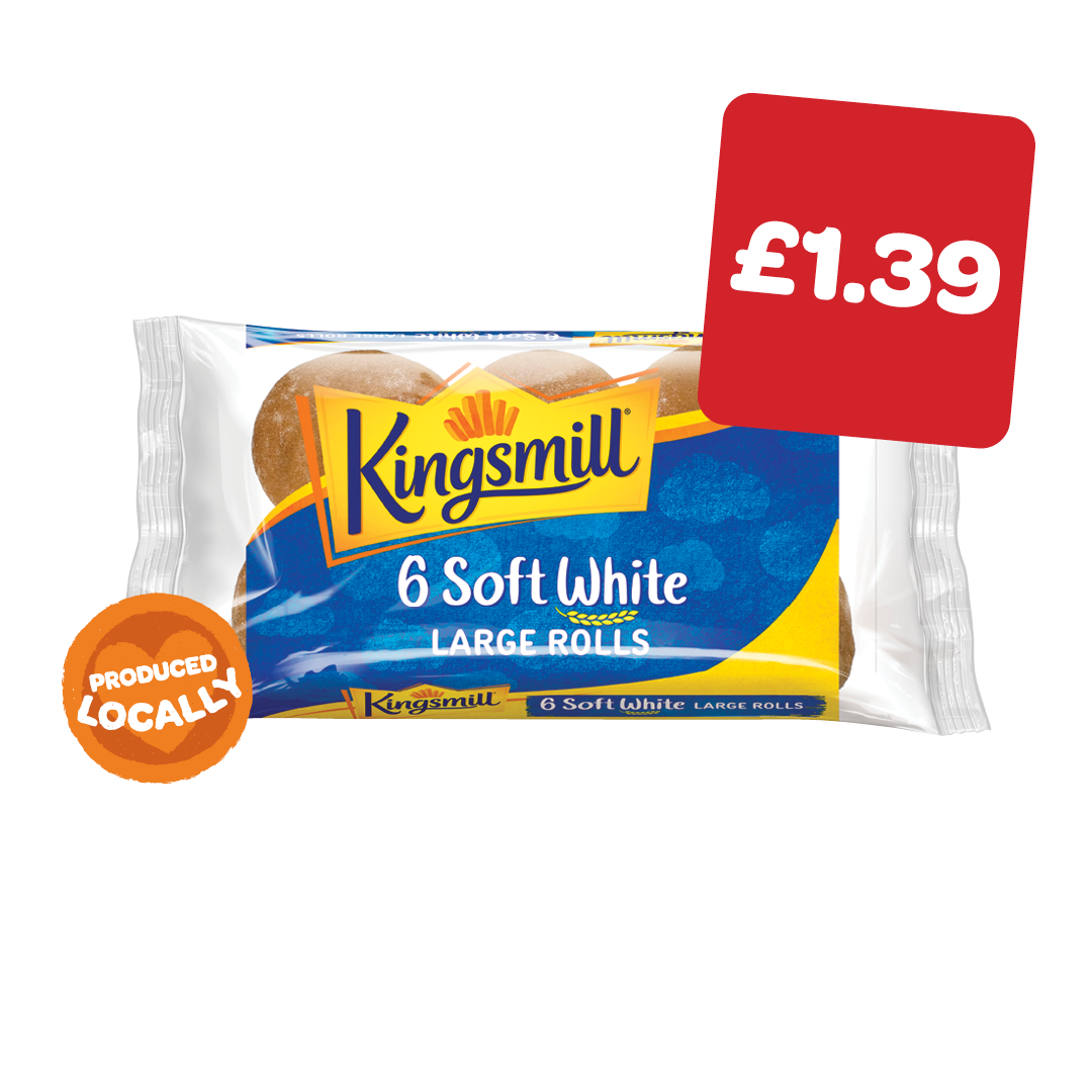 Kingsmill Soft White Roll