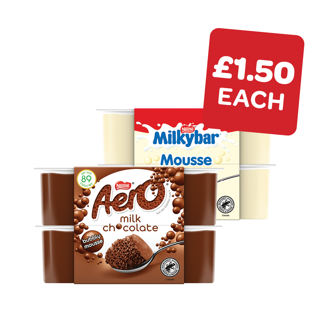 Nestle Mousse Range