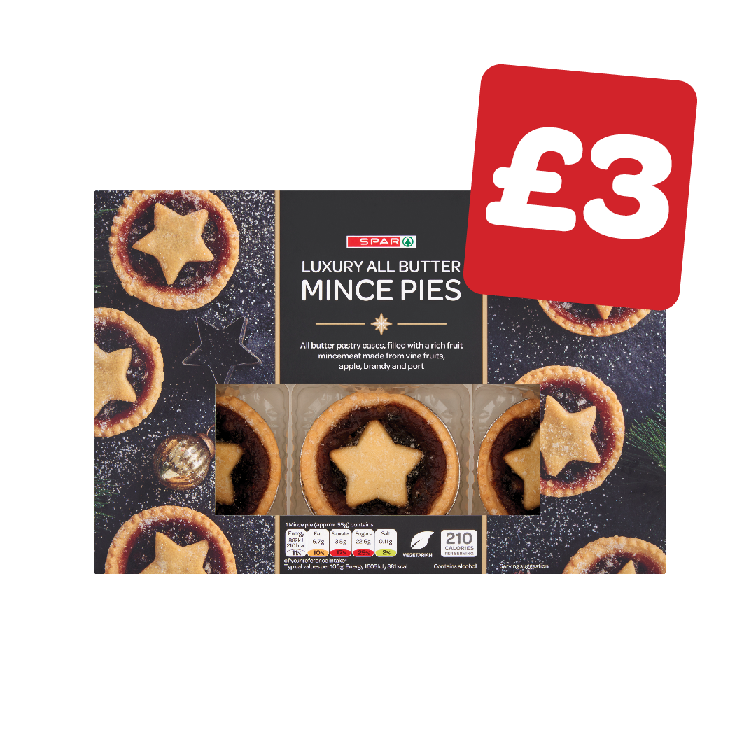 SPAR Luxury Mince Pies
