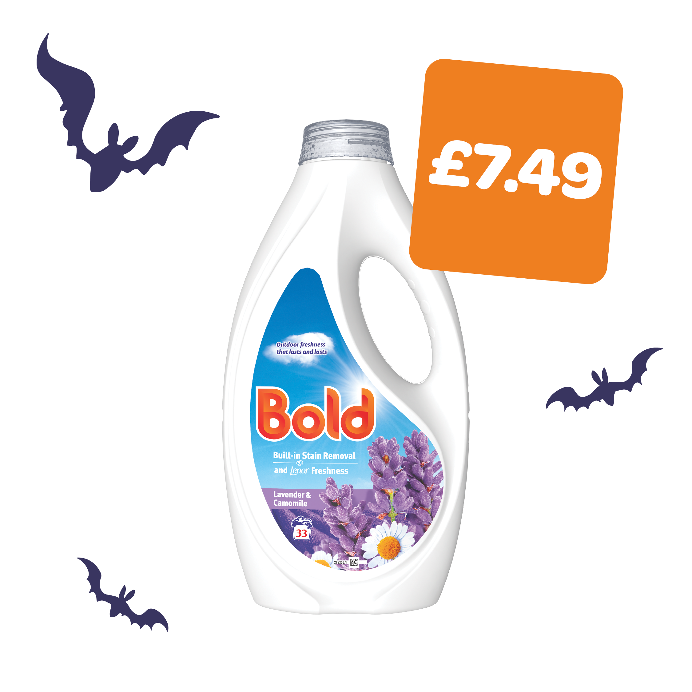 Bold Liquid 2 in 1 33 Wash