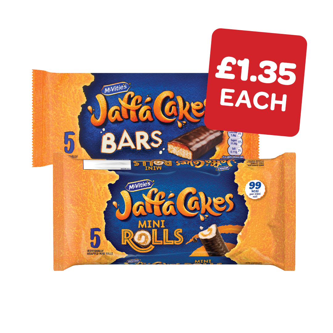 McVities Jaffa Cake  Bars/ Mini Rolls