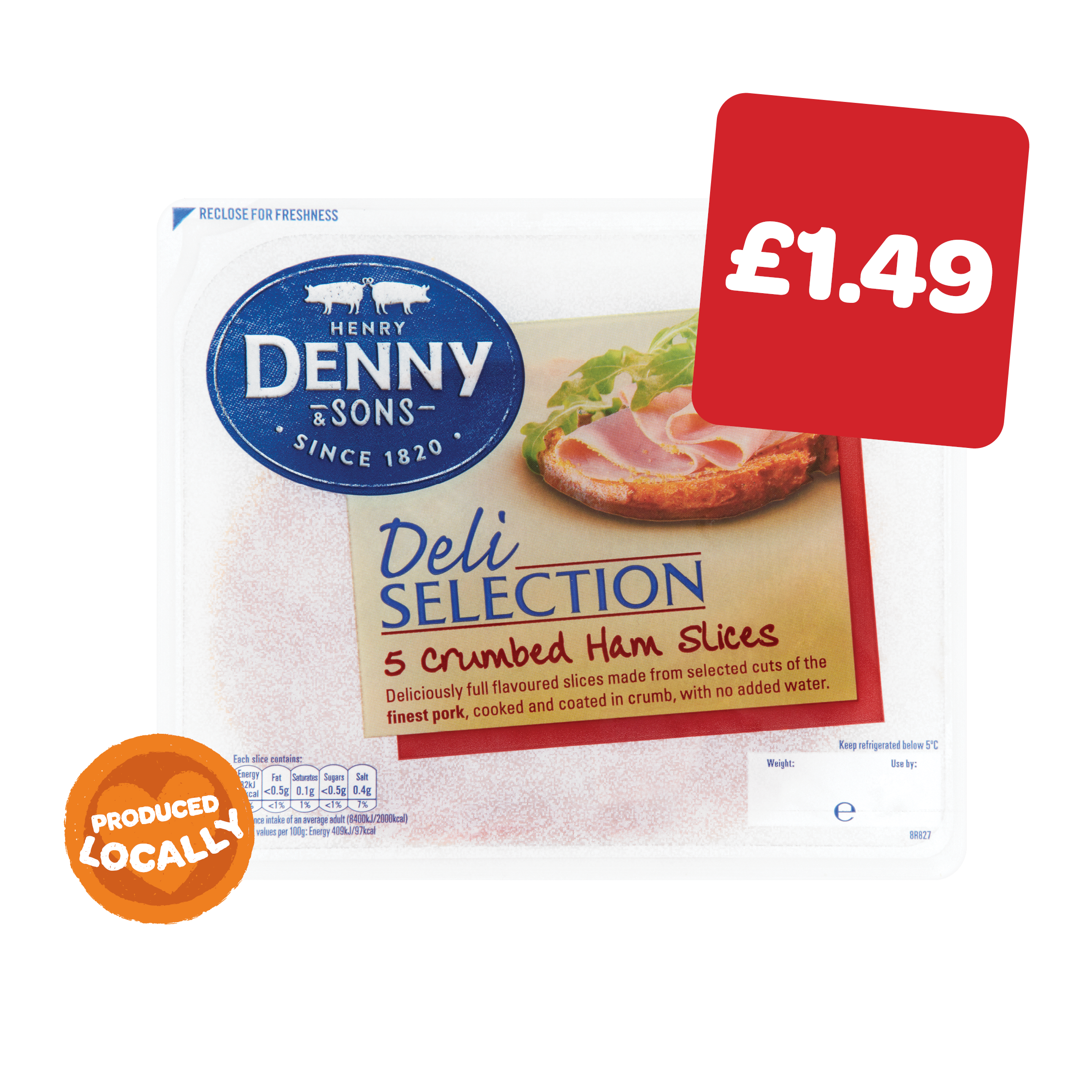 Denny Deli Select Cooked Ham