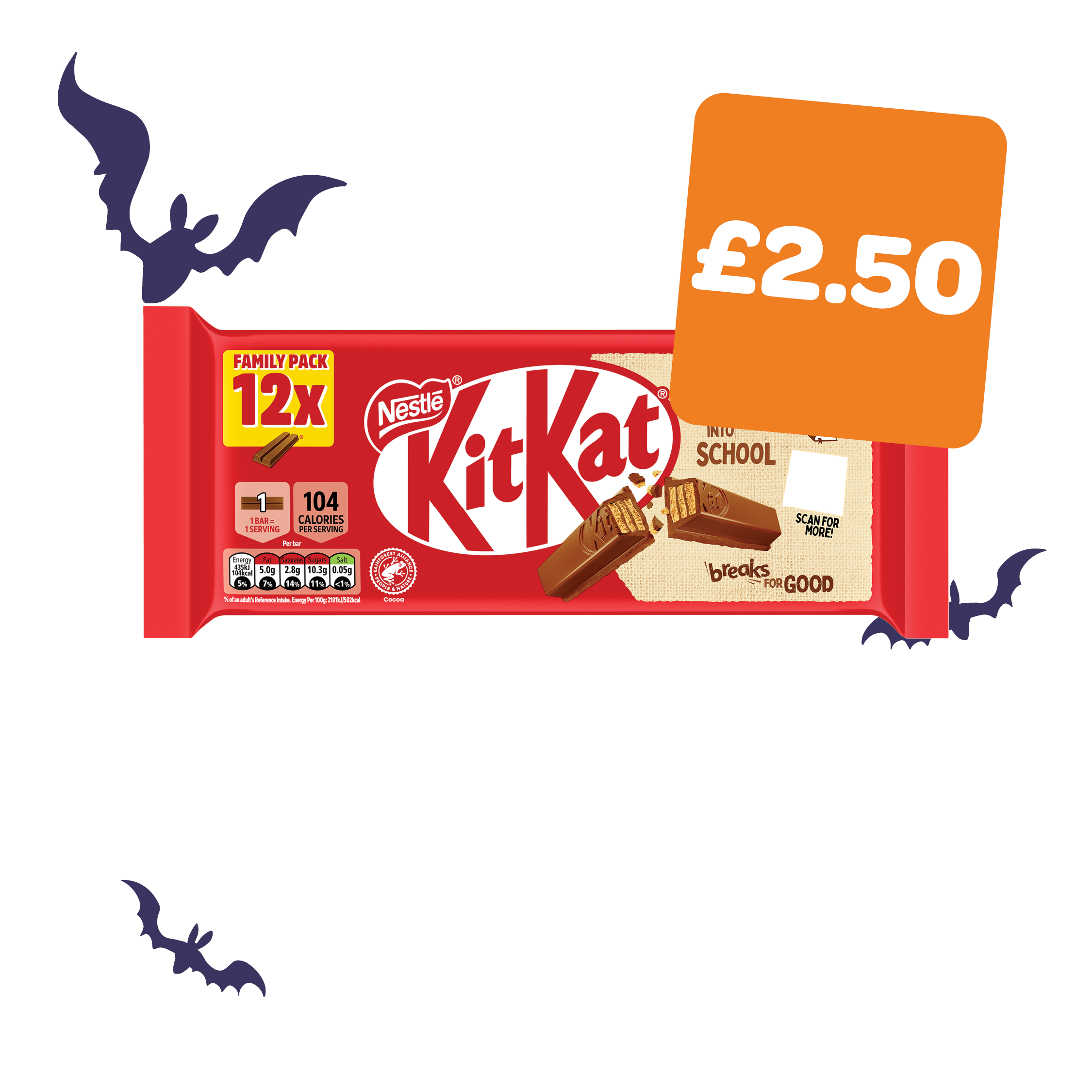 Kit Kat 2 Finger Milk