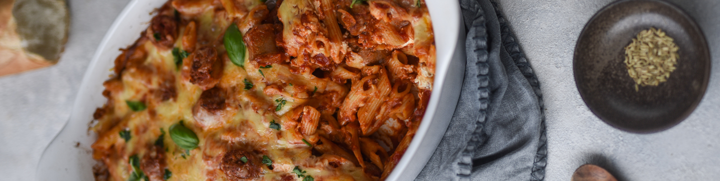 Sausage Pasta Bake ​